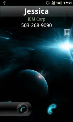 RocketCallerID_Space android App screenshot 0