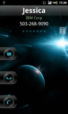 RocketCallerID_Space android App screenshot 1